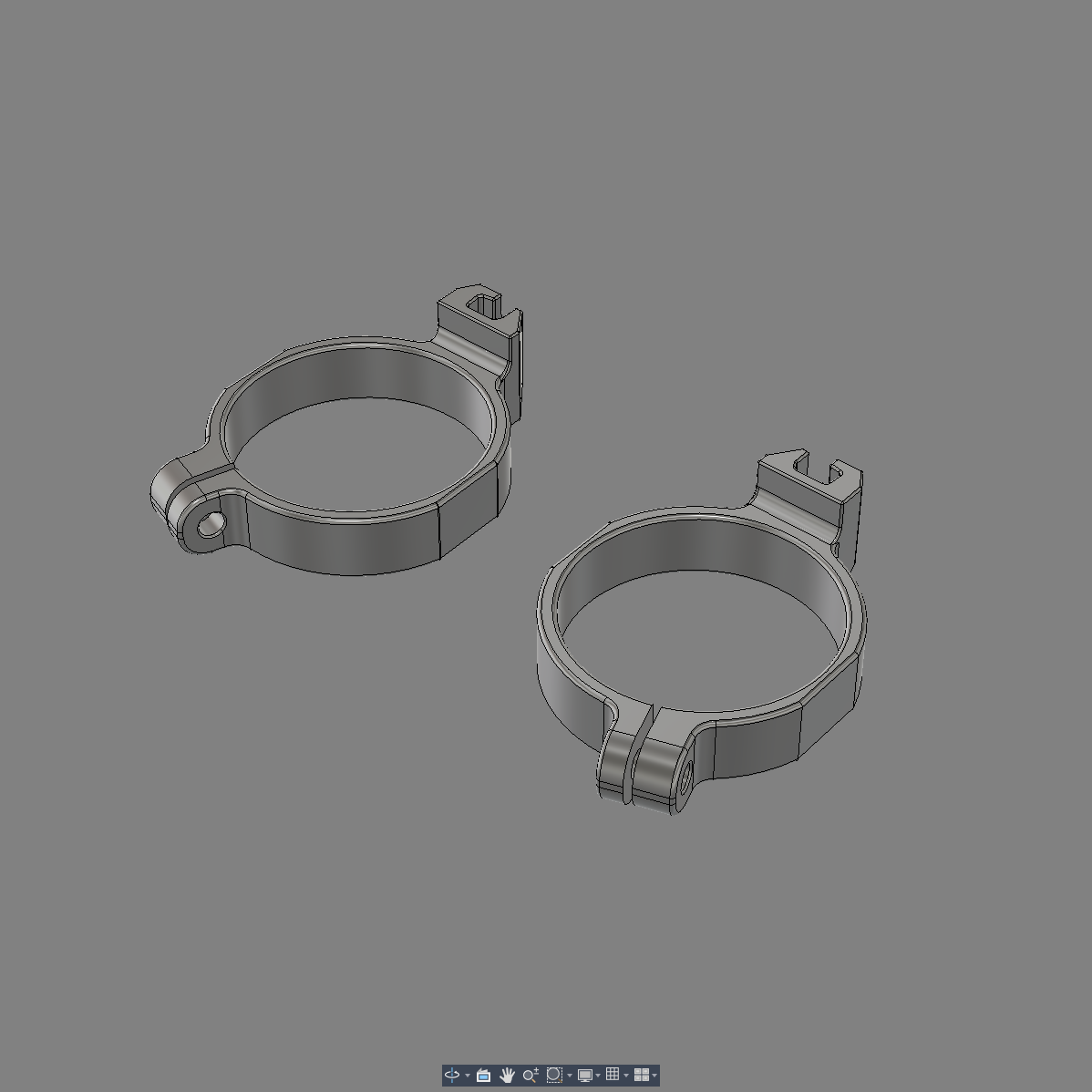 KX250 Fork Guard Brackets